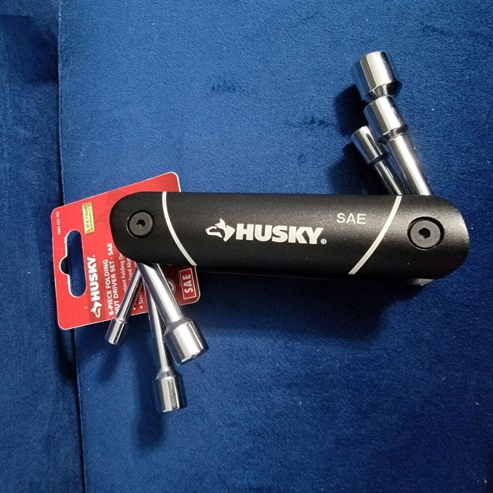 Husky SAE Folding Nut Driver Set (6-Piece)